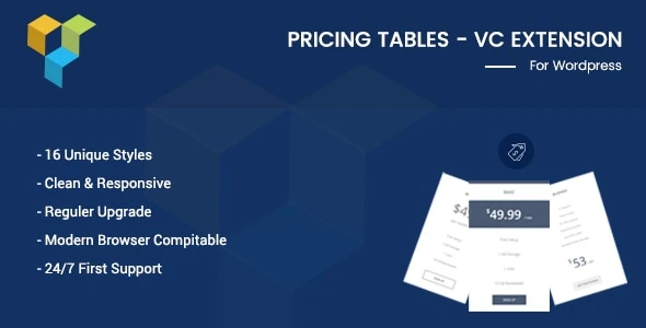 Pricing Tables – VC Addon